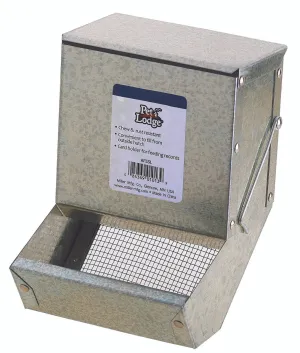 5" Metal Rabbit Feeder
