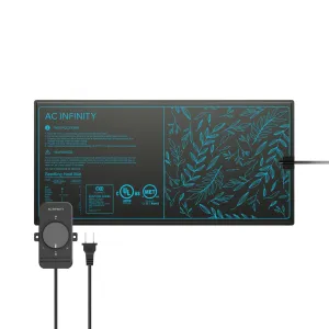 AC Infinity SUNCORE S3 Seedling Heat Mat, 10" X 20.75"