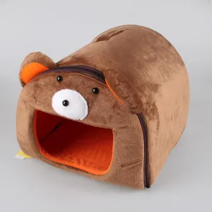 Animal Shape Folding Travel Frog Rabbit Small Pet Nest