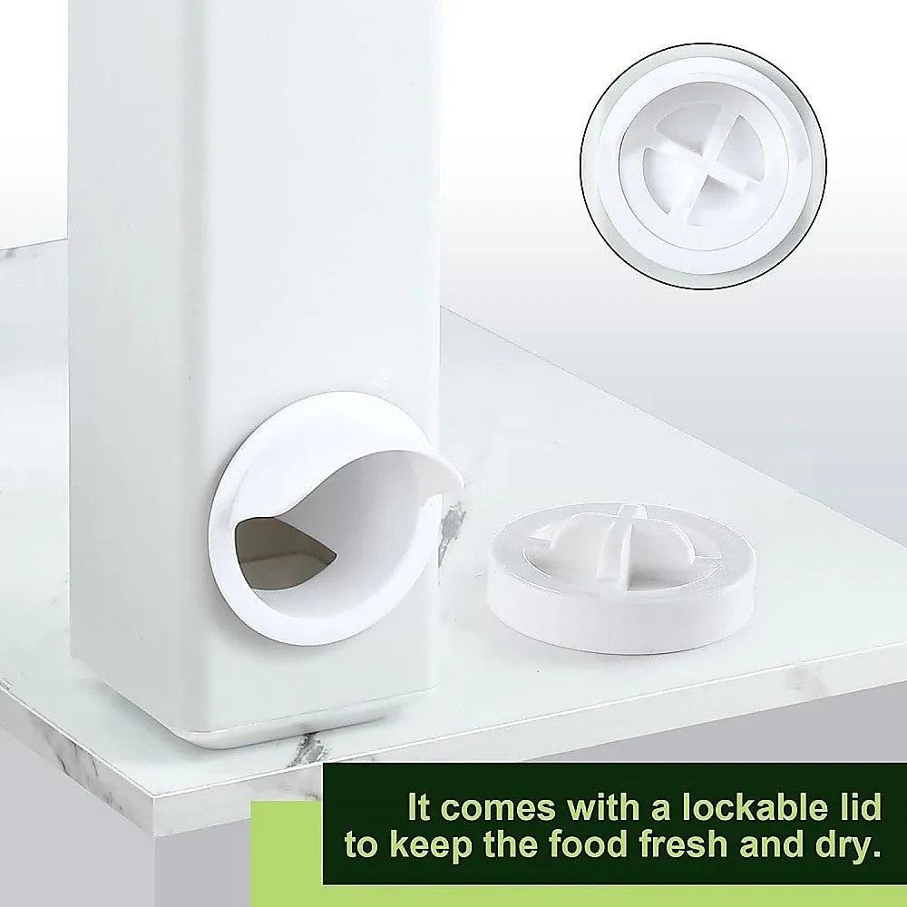 Automatic 4L Chicken Feeder & Waterer, Anti-Spill, Durable PVC