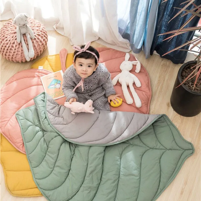 Baby Cotton Leaf Crawling Mat