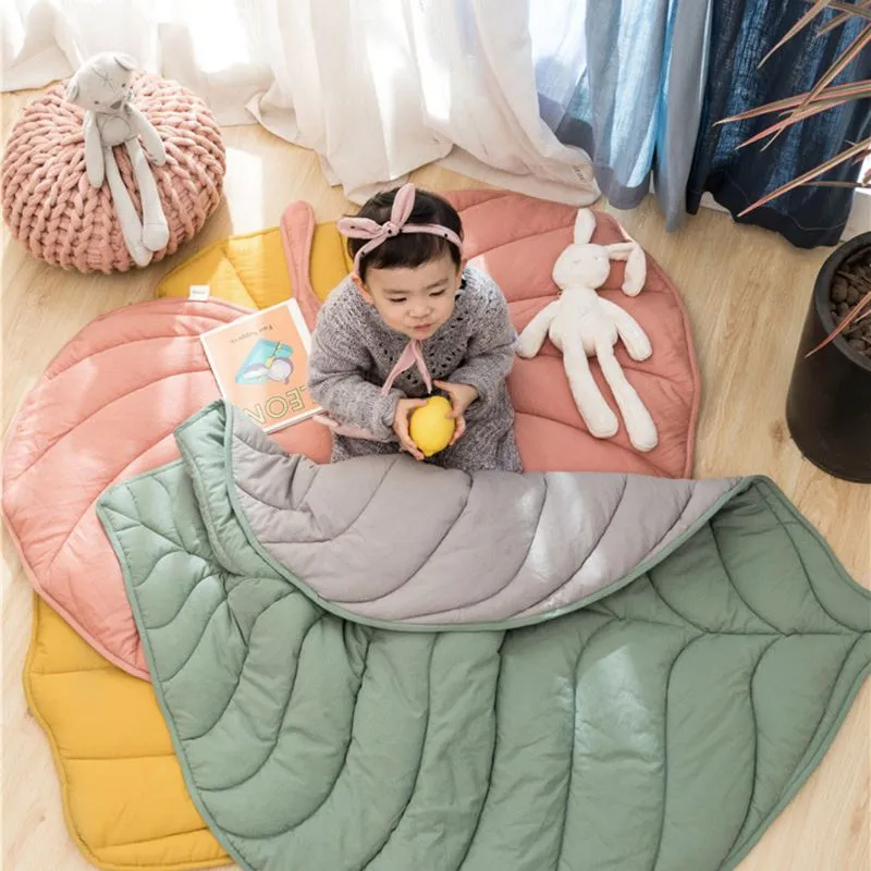 Baby Cotton Leaf Crawling Mat