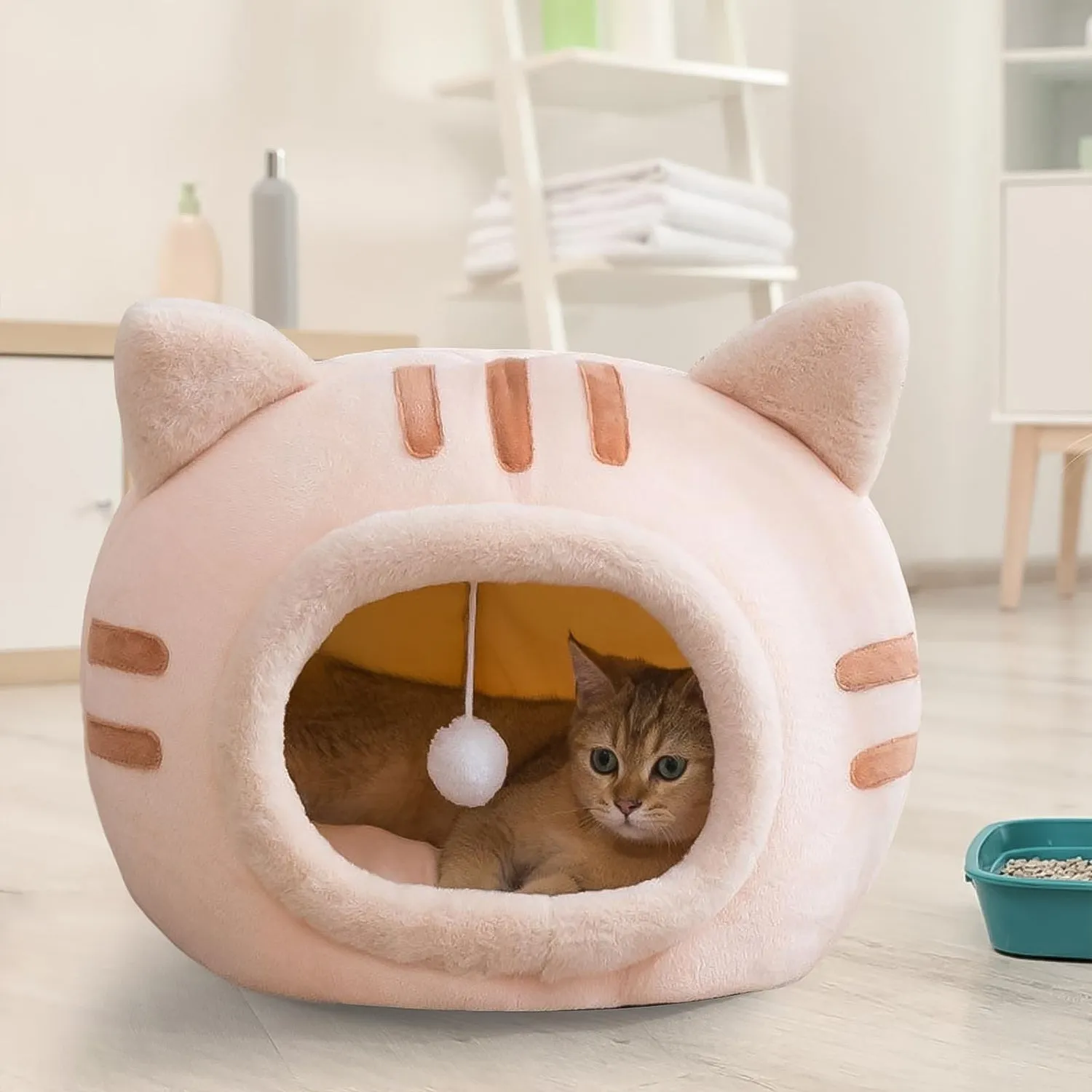 Cat / Dog Bed for Indoor Cats Pet (1 Pc)