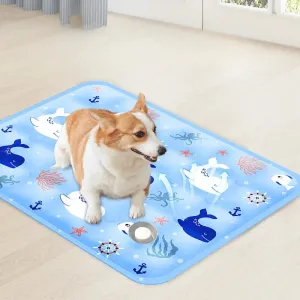 Cooling Pad Ice Mat | Summer Pet Dry Ice Crystal Powder Water Injection | Dog Cat Cool Mat