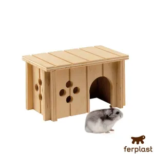 Ferplast Sin 4641 - Wooden House Rodent