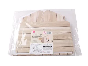 Foldable Pet House Woodgrain Light Color