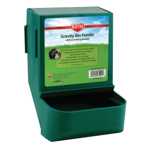 Kaytee Gravity Bin Feeder with Bracket
