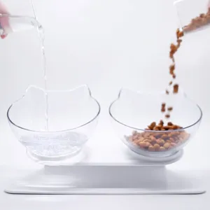 Orthopedic Cat Bowl & Slow Feeder 2-in-1 [Anti-Vomiting]