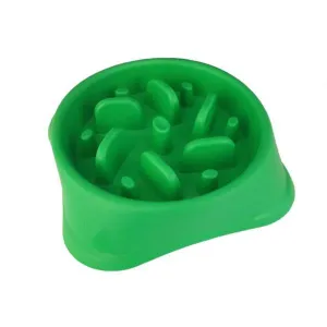 Pet Slow Feeder Bowl - Assorted Bright Colours