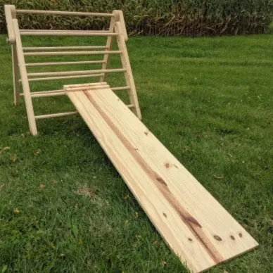 Pikler Triangle Combo - Natural (Handmade in Canada!)