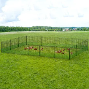 Poultry Chicken Fence Netting Electric wire Ducks Goose Coop 50Mx125CM