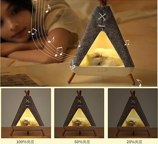 Purrrr: Ambient Lamp & Speaker