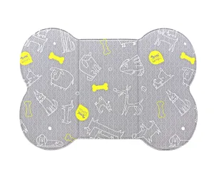 SAPSAL Pet mat-Myfriends Grey (Small)